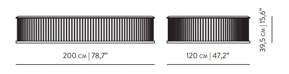 Овальный низкий журнальный столик из массива дерева Wewood MEMÓRIA ARCH-00028498 - Вид №5