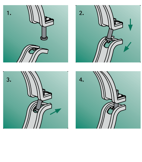 4115500 BIS Aero® Вентиляционные хомуты для вентиляционных труб walraven  - Вид №2