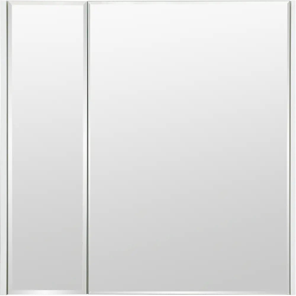 Шкаф зеркальный «Экко» 80 см цвет белый глянец Santreyd STLM-2167837