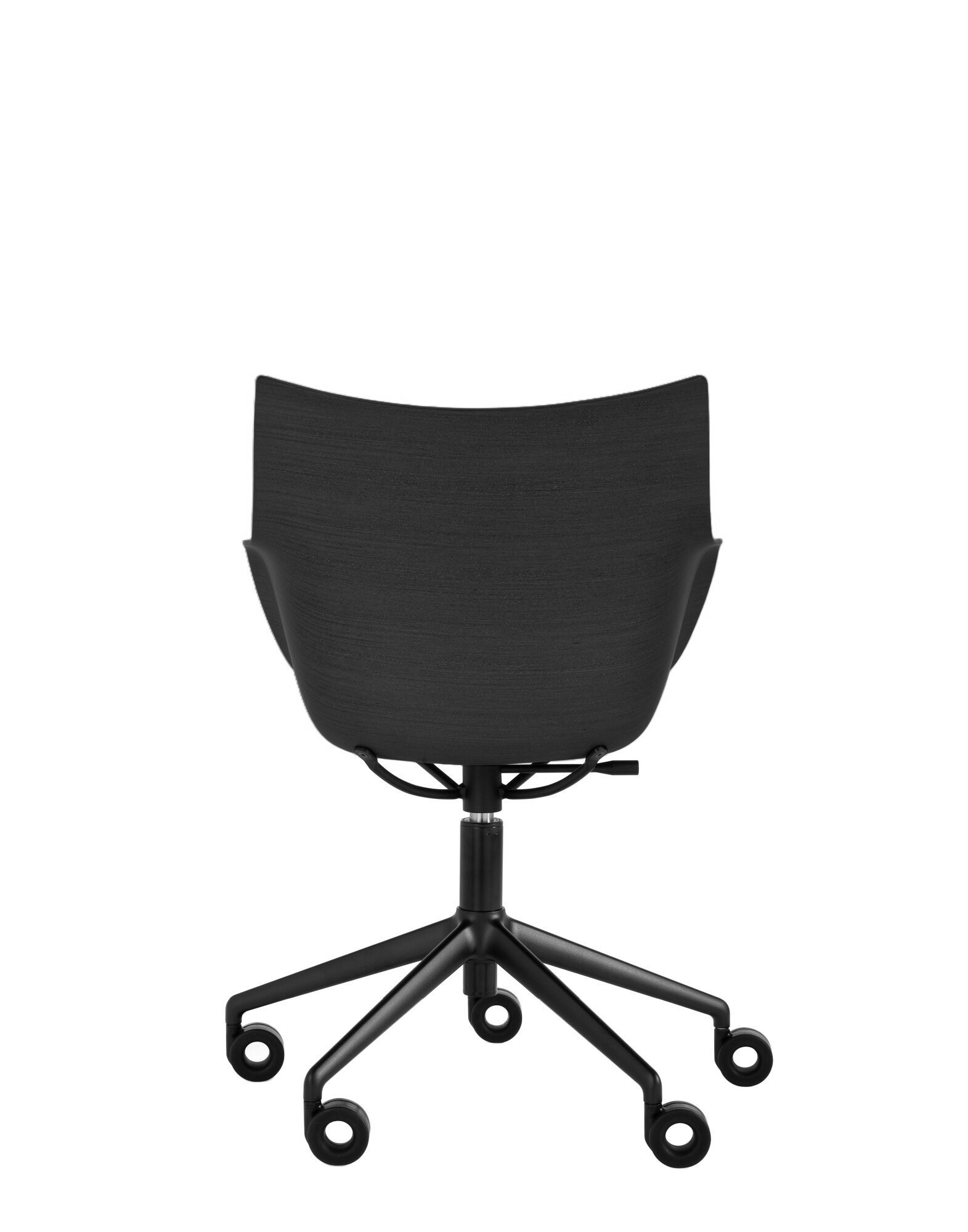 Стул с регулируемой высотой из шпона с колесами Kartell Smart Wood ARCH-00040971 - Вид №5