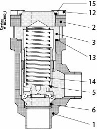 Danfoss CHV-X — обратные клапаны CHV-X 125 G ANG клапан обратный 147X5268  - Вид №7