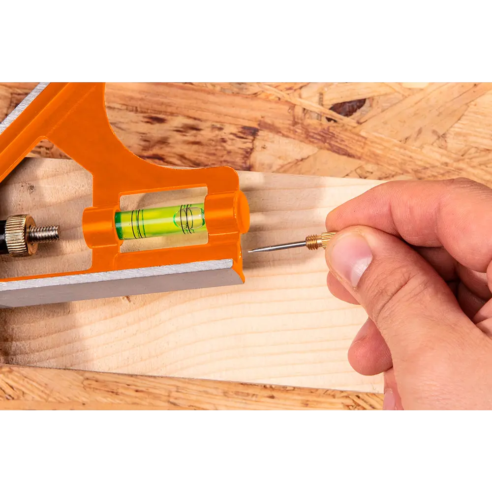 Угольник с уровнем и транспортиром Neo, 300 мм Santreyd STLM-2135201 - Вид №1