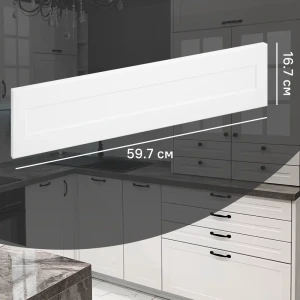 Фасад кухонного шкафа Ньюпорт 59.7x16.7 см KONSENSA МДФ цвет белый 89421692 STLM-2121020