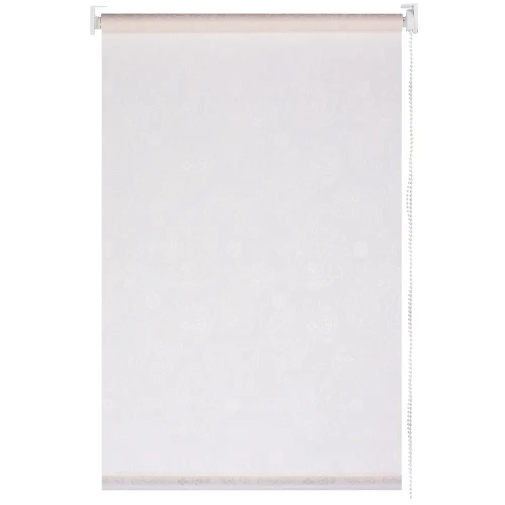 Штора рулонная Арабеска 140x160 см молочная ЭСКАР STLM-2189401