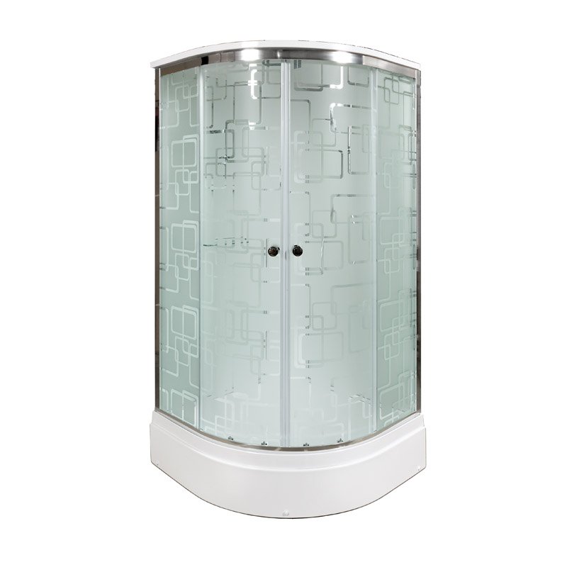 L 902 R с гидромассажем Душевая кабина DETO Серия L ЕМ2710 с электрикой (эл.) - Вид №9