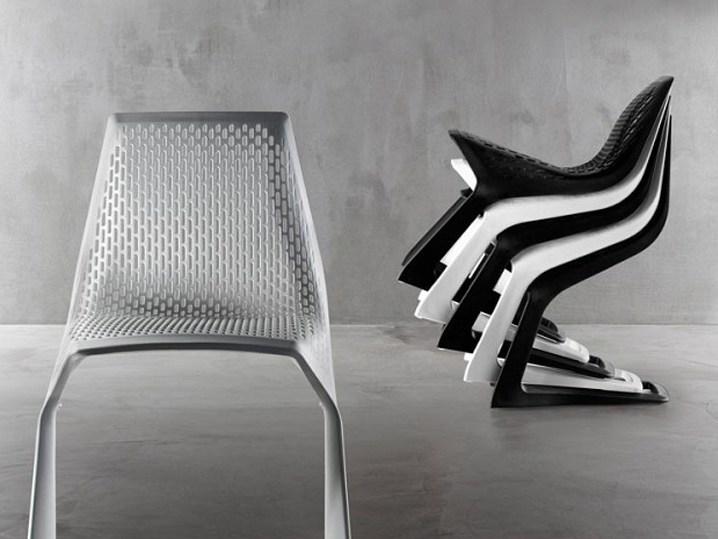 Plank Консольный штабелируемый стул из пластика Myto sun-id-1489551 - Вид №6