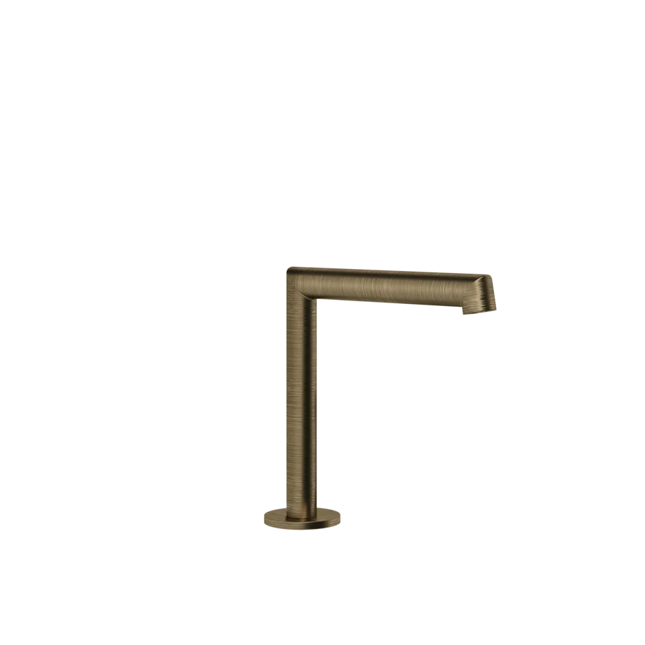 Носик для умывальника 63321 713 Gessi Anello СТАРИННАЯ ЛАТУНЬ 63321713