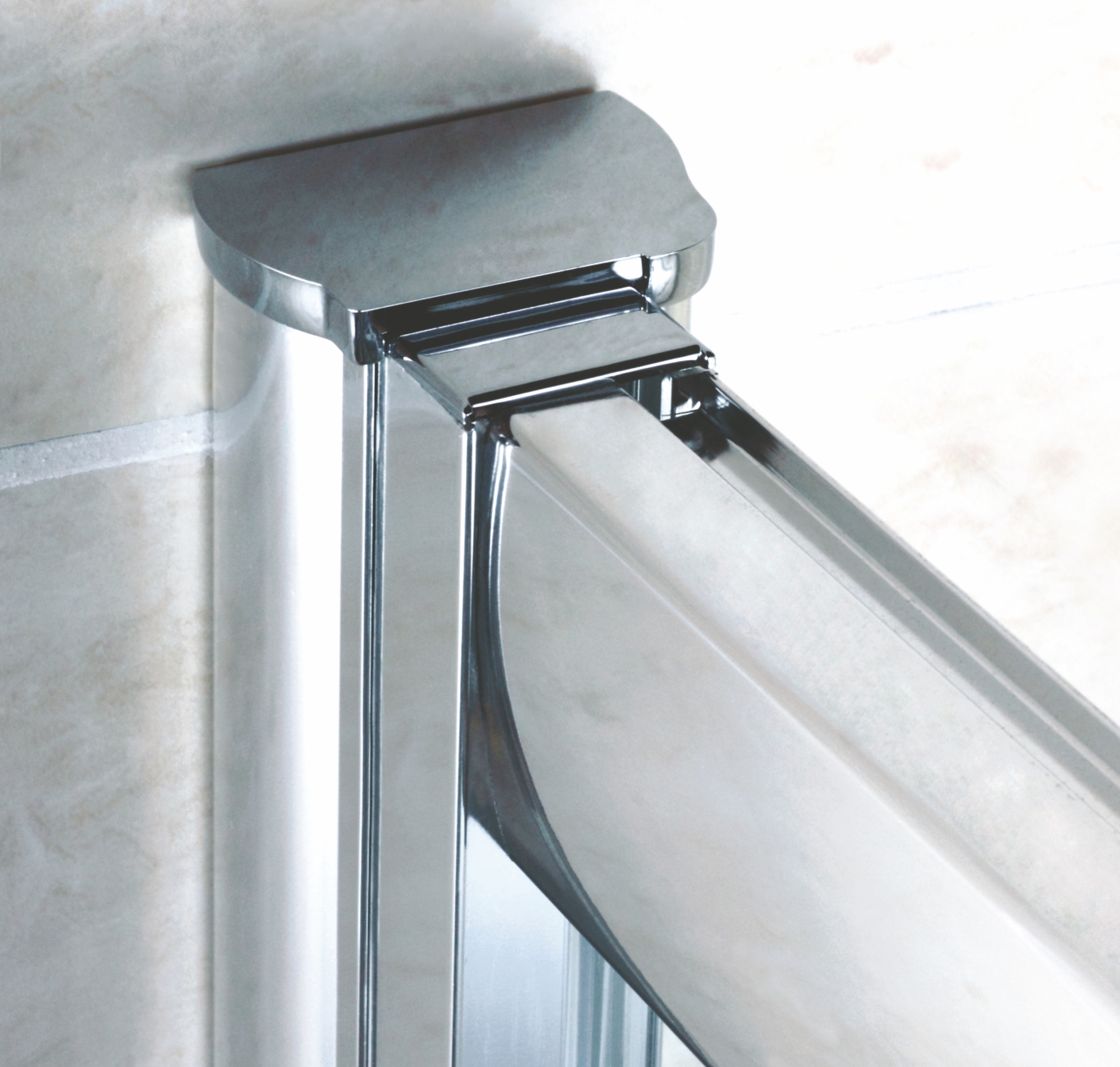 Душевая дверь в нишу CEZARES PRATICO-BF-2-180-C-Cr - Вид №3