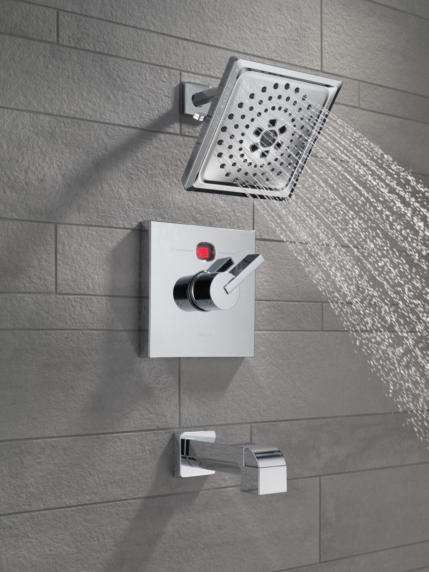 RP75435CZ Излив ванны - отводной клапан Delta Faucet Ara Шампанское бронза - Вид №15