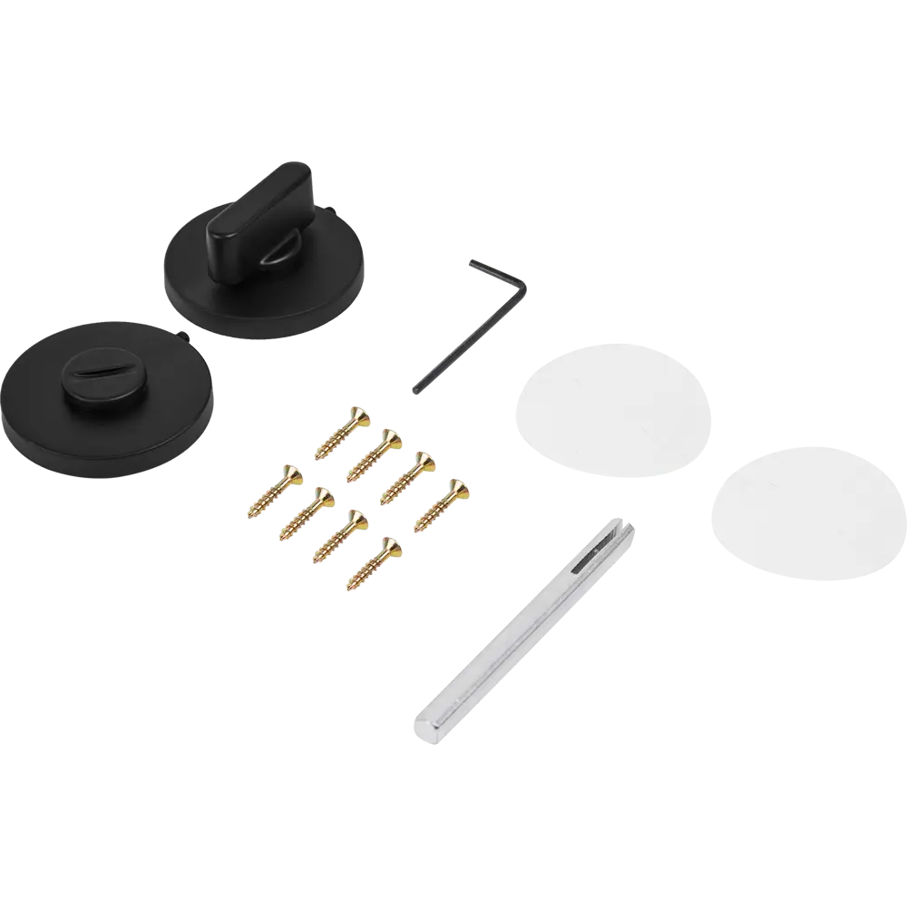 PUERTO Фиксатор дверной Slim AL 06 B - надежная защита приватности 86523066 STLM-0069606 - Вид №2