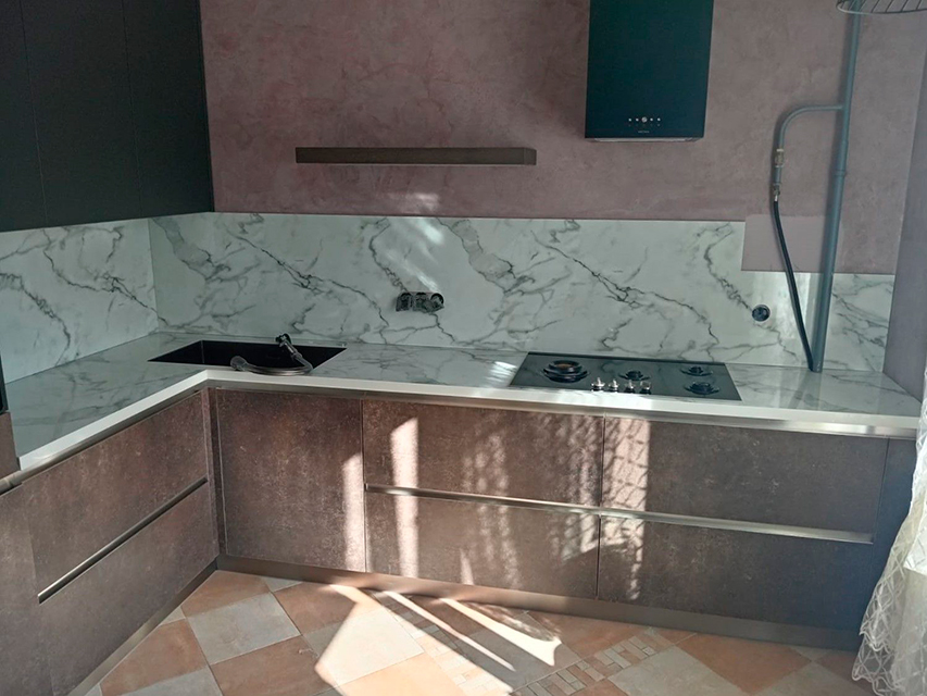 Столешницы для кухни - Мрамор бианко LIGRON LIST403 318 - Вид №50