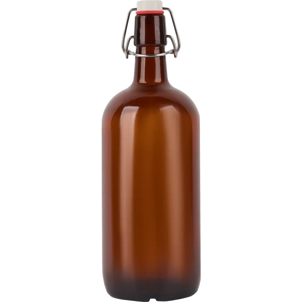 Бутылка с бугельным замком 1 л, цвет коричневый Santreyd STLM-2131413