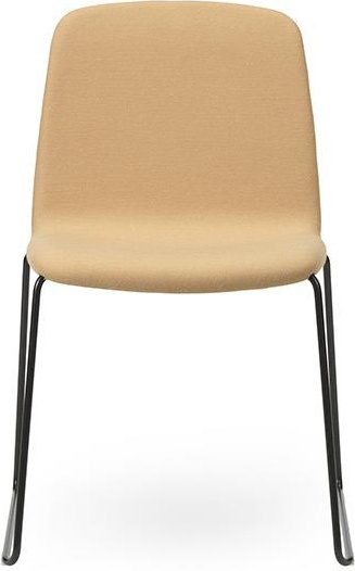 602935 Chair Upholstered Black Steel / Synergy Normann Copenhagen Just - Вид №1