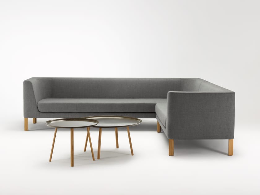 Угловой диван из ткани Ross Gardam На заказ ARCH-00133580