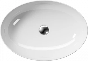 884211 Накладная раковина на столешницу  овальная GSI ceramica Pura