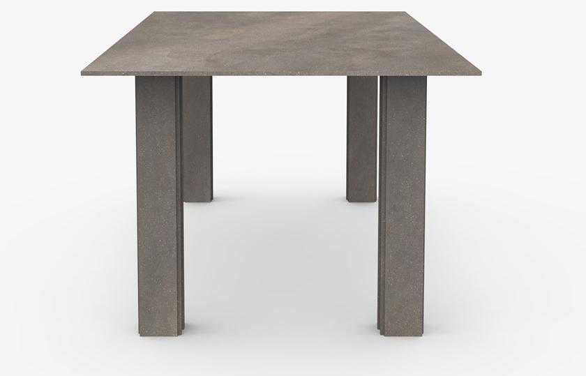 Miter Прямоугольный обеденный стол из керамогранита Dom sun-id-1512157 - Вид №2