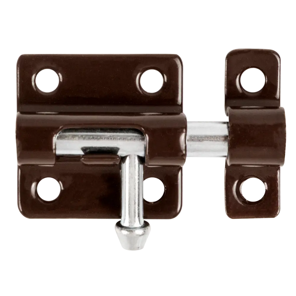 Шпингалет Ajax ЗТ-4 сталь цвет коричневый STLM-2113110