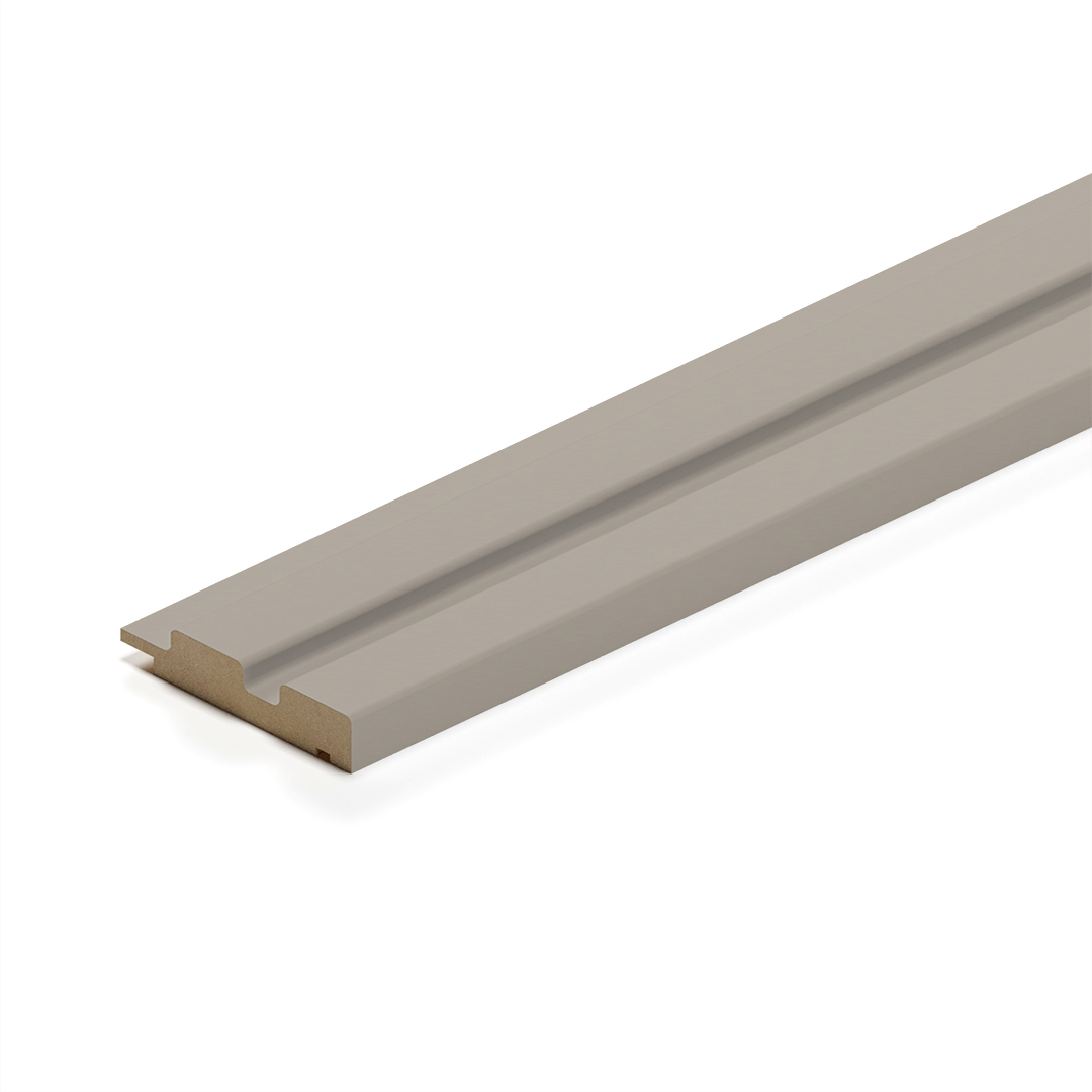 Профиль Финиш МДФ Stella Beats De Luxe Sandgrau 2700x77x16 (упак.4шт.) STSR-215