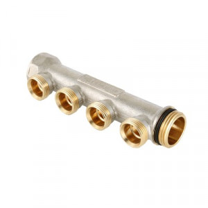 VTc.500.NE.060503 Коллектор c наружной резьбой под "евроконус" Valtec 1", 3 х 3/4", "евроконус"