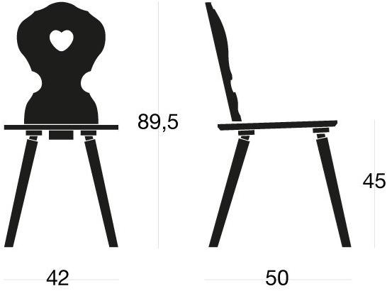 SIPA Стул из лакированного дерева Monaco sun-id-1494586 - Вид №5