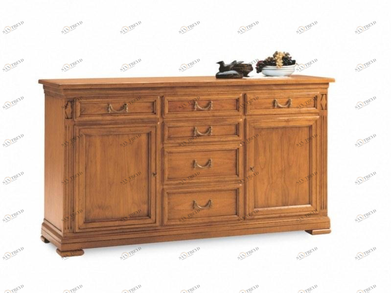 SELVA Комод вишня с ящиками Villa borghese 7370-7380-7371