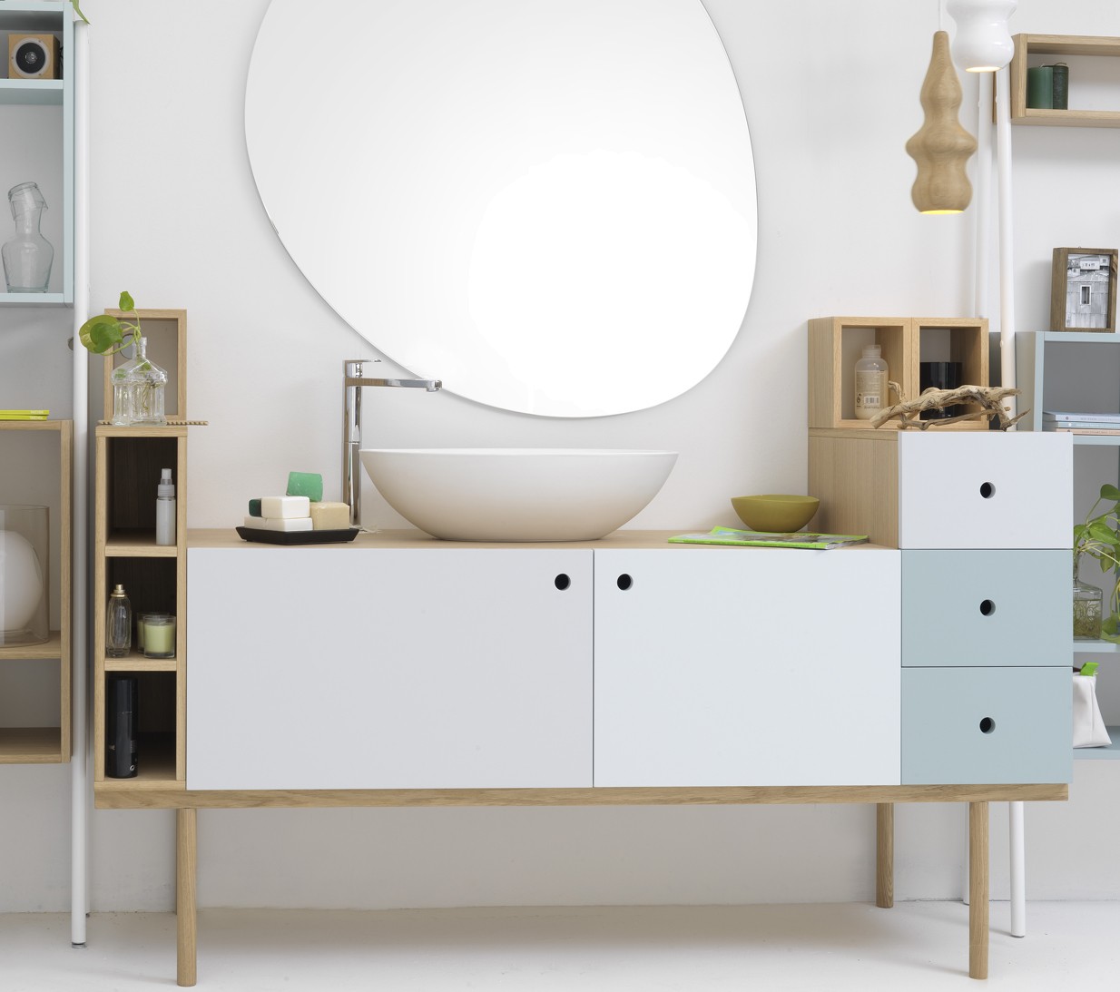 Ex.T Collage Vanity Unit Умывальник s-showroomEXSAVANITY - Вид №3