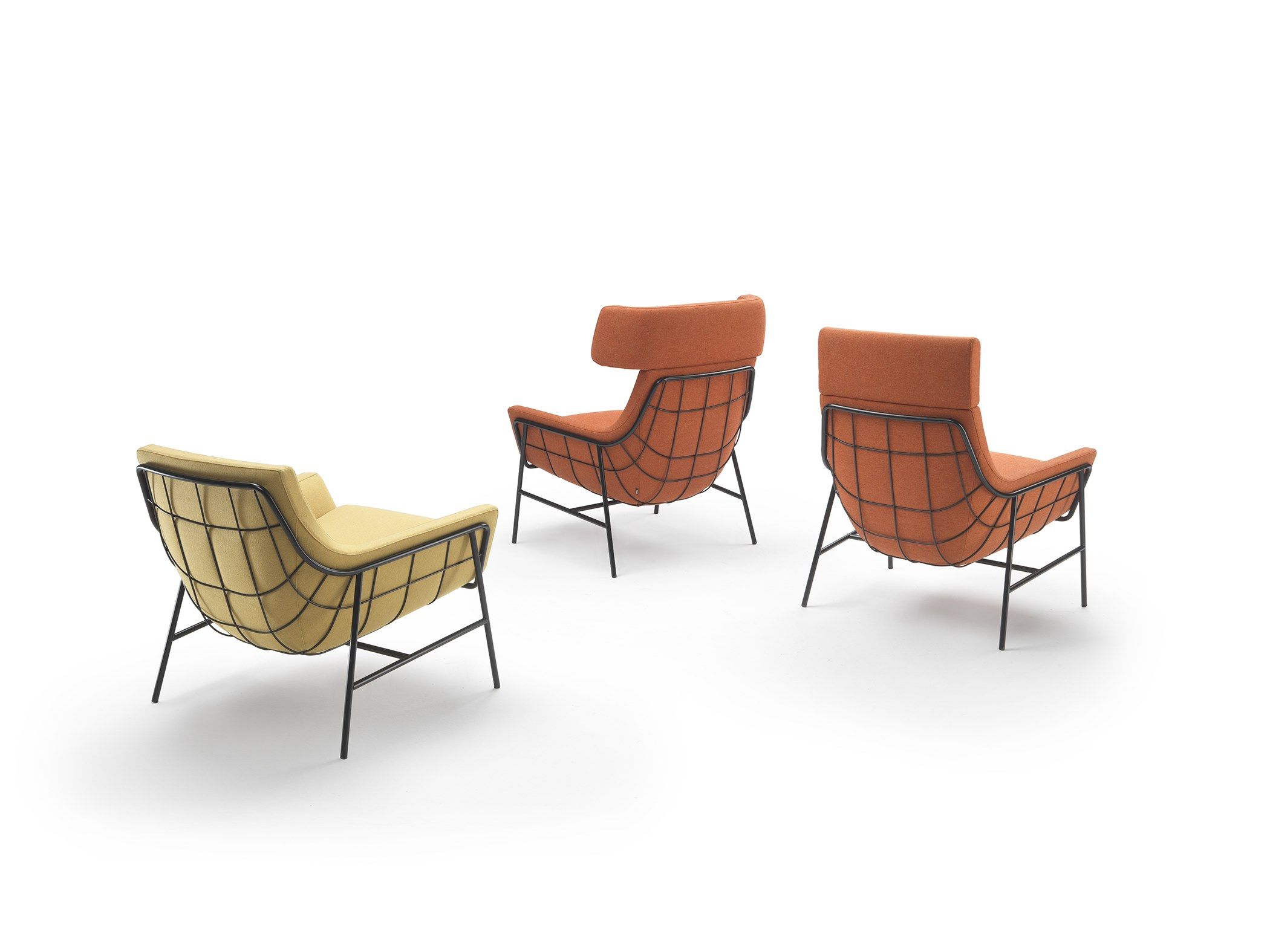 Спицевое кресло с высокой спинкой Marelli JOY ARCH-00034405 - Вид №15