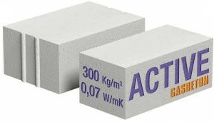 Bacchi Сверхизоляционный ячеистый бетонный блок для наружных стен Sistema costruttivo gasbeton