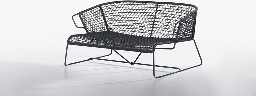 Potocco Веревочный садовый диван Vela 698/d - Вид №1