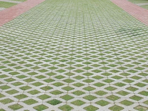 RECORD - BAGATTINI Бетонная решетка, покрытая травой Drenanti