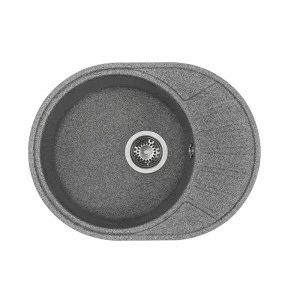 1A711232CS230 Мойка кухонная прямоугольная AQUATON ЧЕЗАНА