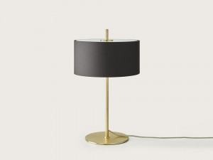032643 Настольная лампа латунь - черный абажур Aromas del Campo Mila