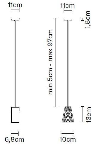 Fabbian Хрустальный подвесной светильник Vicky sun-id-1433639 - Вид №3