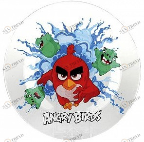 Тарелка Angry Birds Movie 19,5 см Red КОРАЛЛ ANGRY BIRDS MOVIE 029598 Прозрачный;красный;голубой 