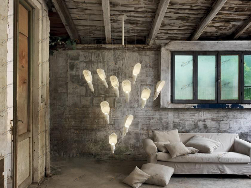 Karman Подвесной светильник прямого света из керамики Work in progress sun-id-1458450