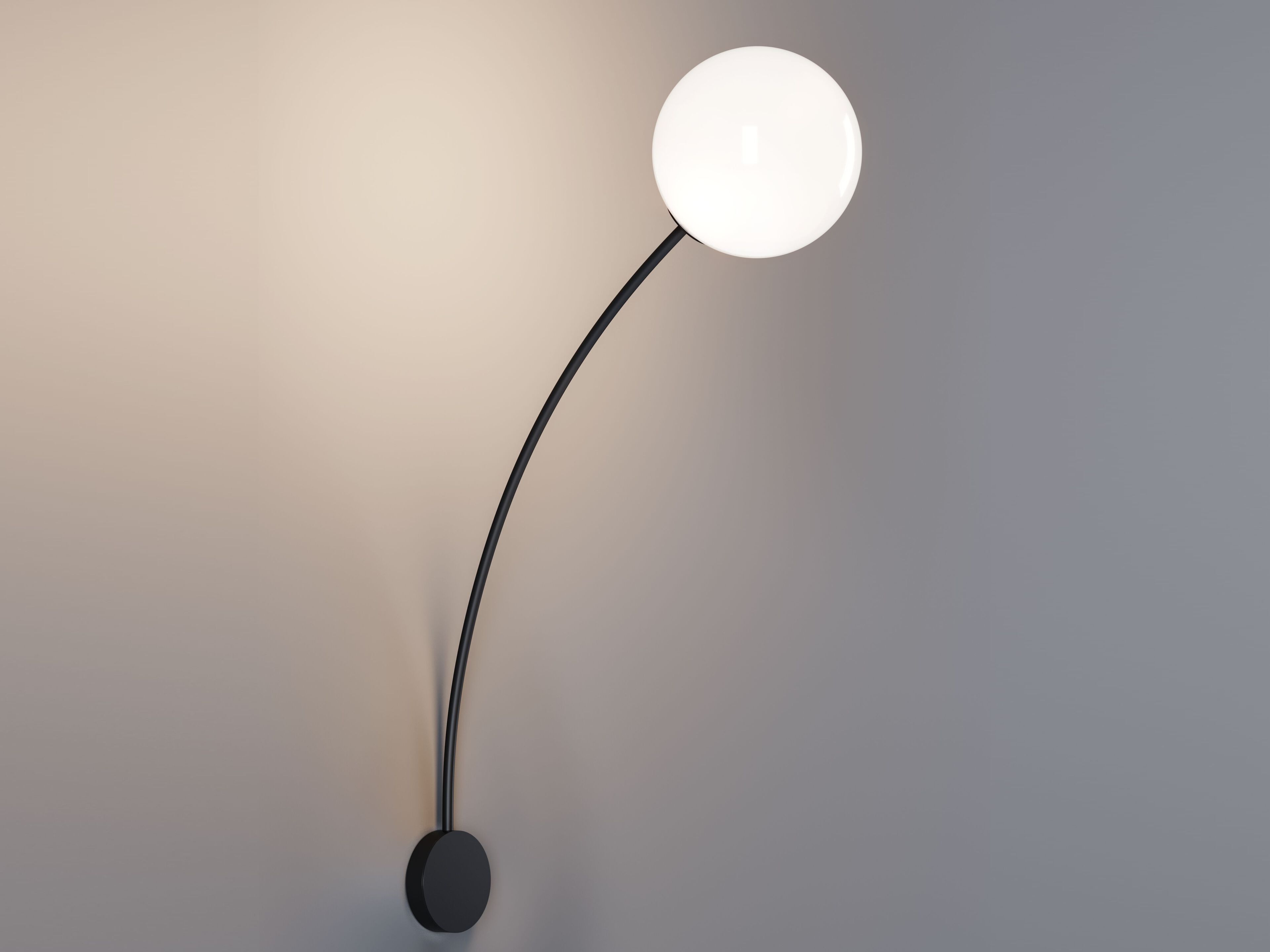 Настенный светильник из дутого стекла Italamp провод ARCH-00072625 - Вид №1