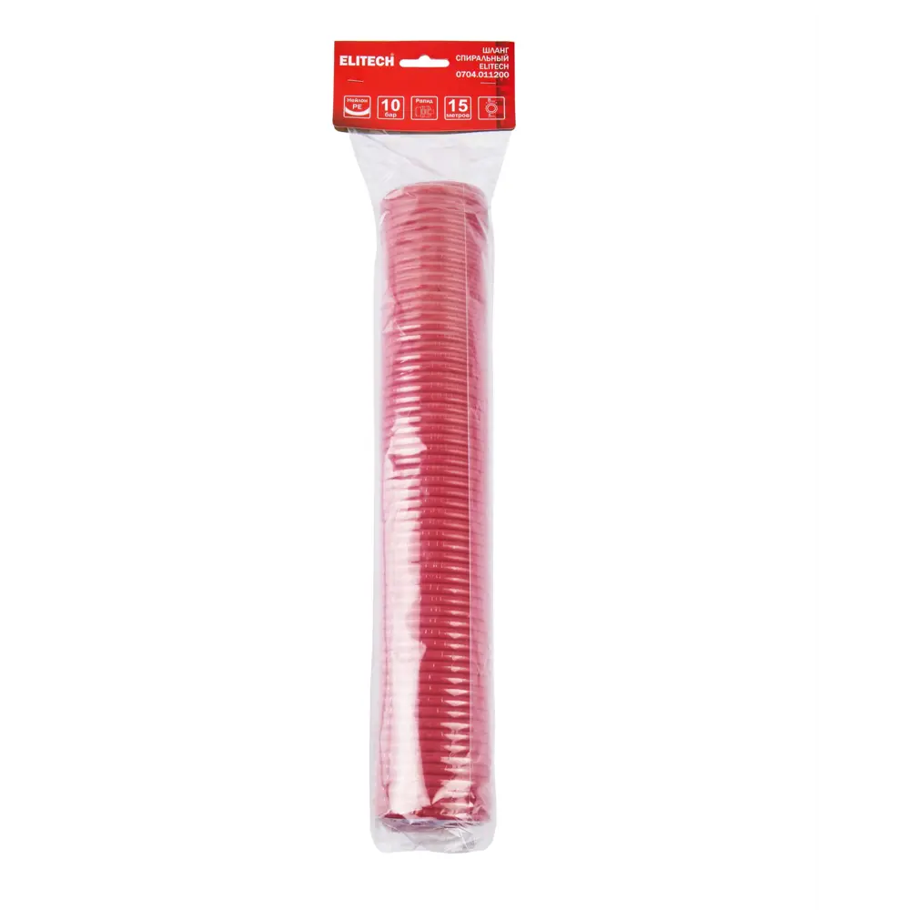 Пневмошланг Elitech спиральный 15 метров для компрессорного оборудования 84552342 STLM-0051848 - Вид №7
