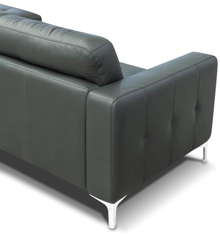 Rossini Sofas Мягкий кожаный диван с шезлонгом sun-id-1511716 - Вид №6
