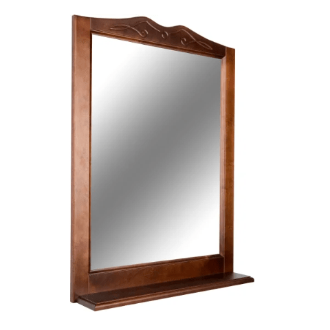 Зеркало Классик 60 см с полочкой, цвет орех антикварный Орех ORANGE sun-id-1516986 - Вид №2