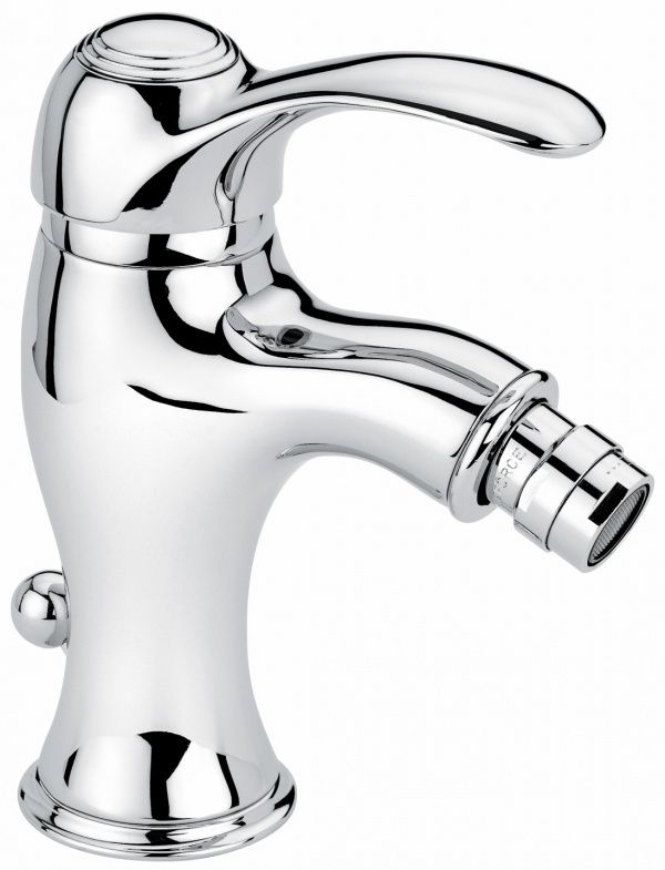 22004CO Смеситель Harmony с донным клапаном для биде, цвет хром-золото EMMEVI