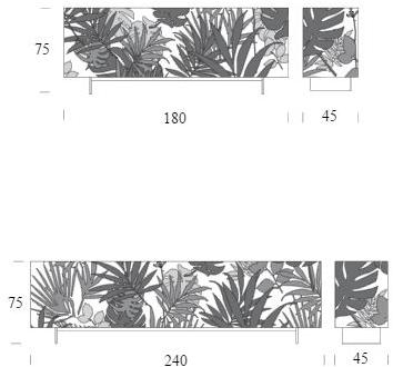 Tonin Casa Комод деревянный с распашными дверцами Kong sun-id-1419422 - Вид №3