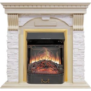 Каминокомплект Royal Flame Dublin STD Majestic FX Brass 1.5 кВт 89396863 STLM-2075128