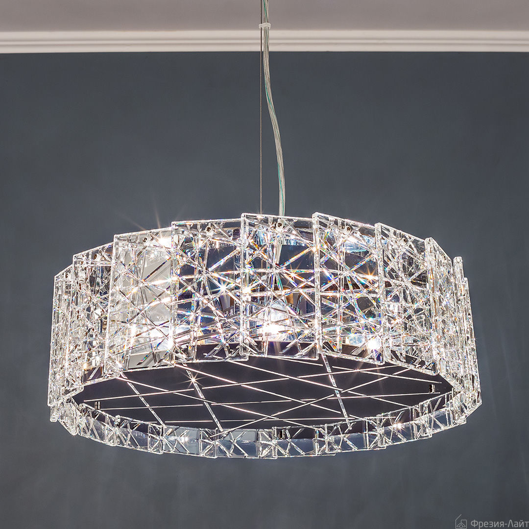 Frezia Light 1022 хром люстра подвесная 120144