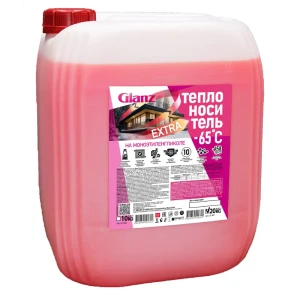Теплоноситель Glanz -65°C 20 кг этиленгликоль концентрат