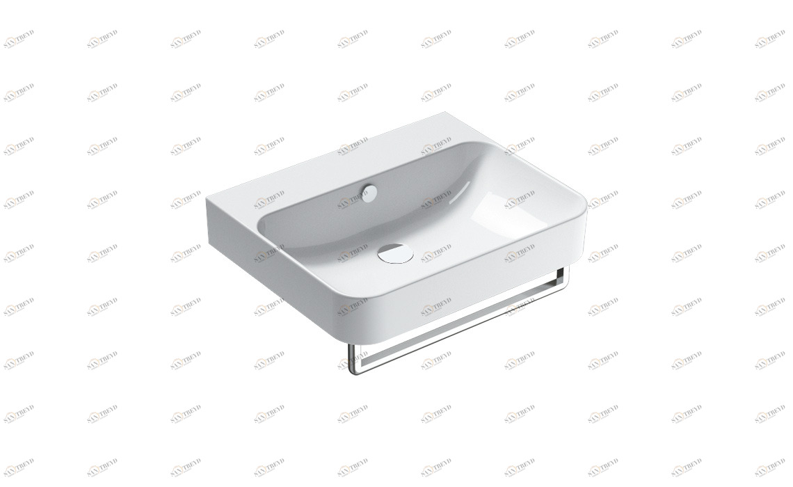 160GR00 Накладная раковина на столешницу  овальная CERAMICA CATALANO Green