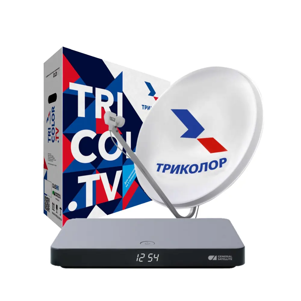 Комплект спутникового телевидения Триколор ТВ Сибирь Full HD GS B621L Santreyd STLM-2046196
