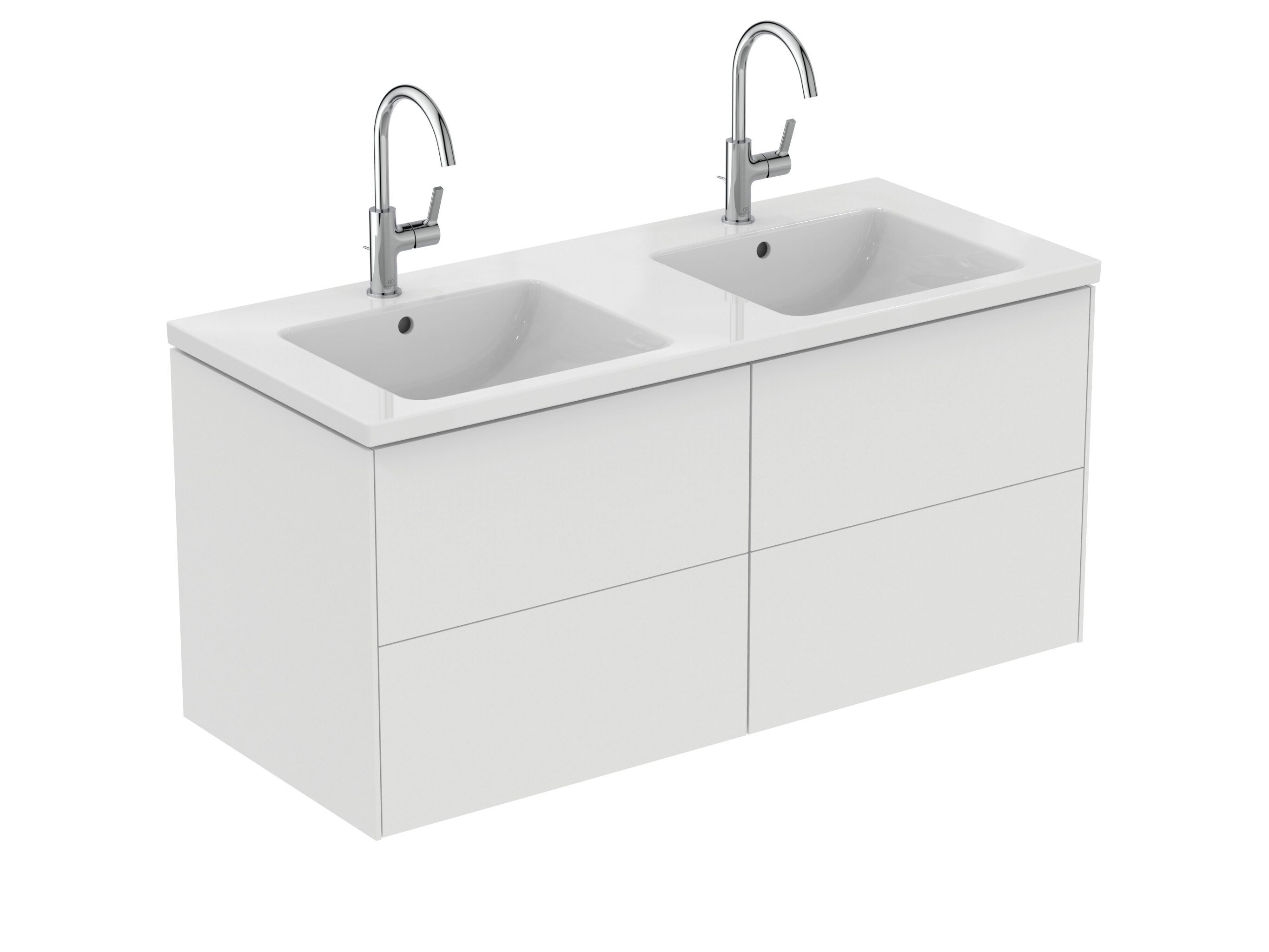 Деревянный двойной умывальник с ящиками Ideal Standard Раковина ARCH-00049251