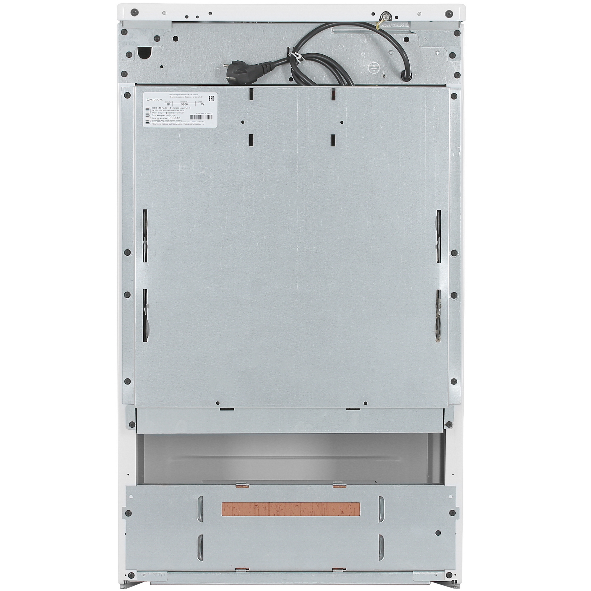 9082764 Электрическая плита DARINA 1F 5606 W белый STDN-0096673 - Вид №10