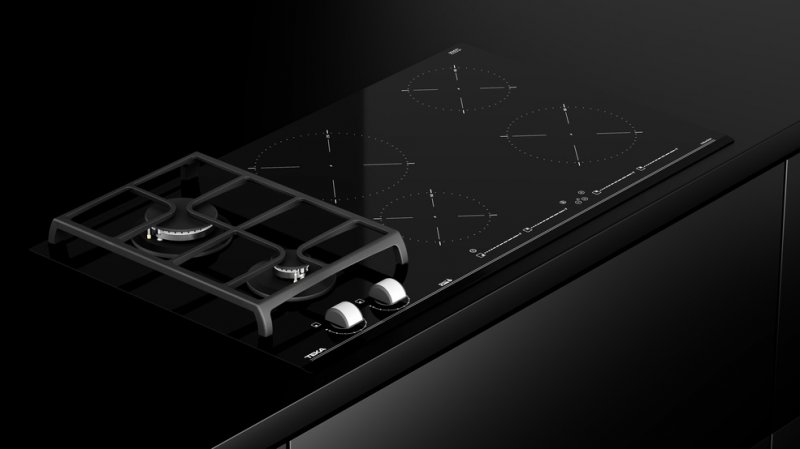 1320308 Варочная панель Teka HYBRID JZC 96324 ABN BLACK Италия  - Вид №5