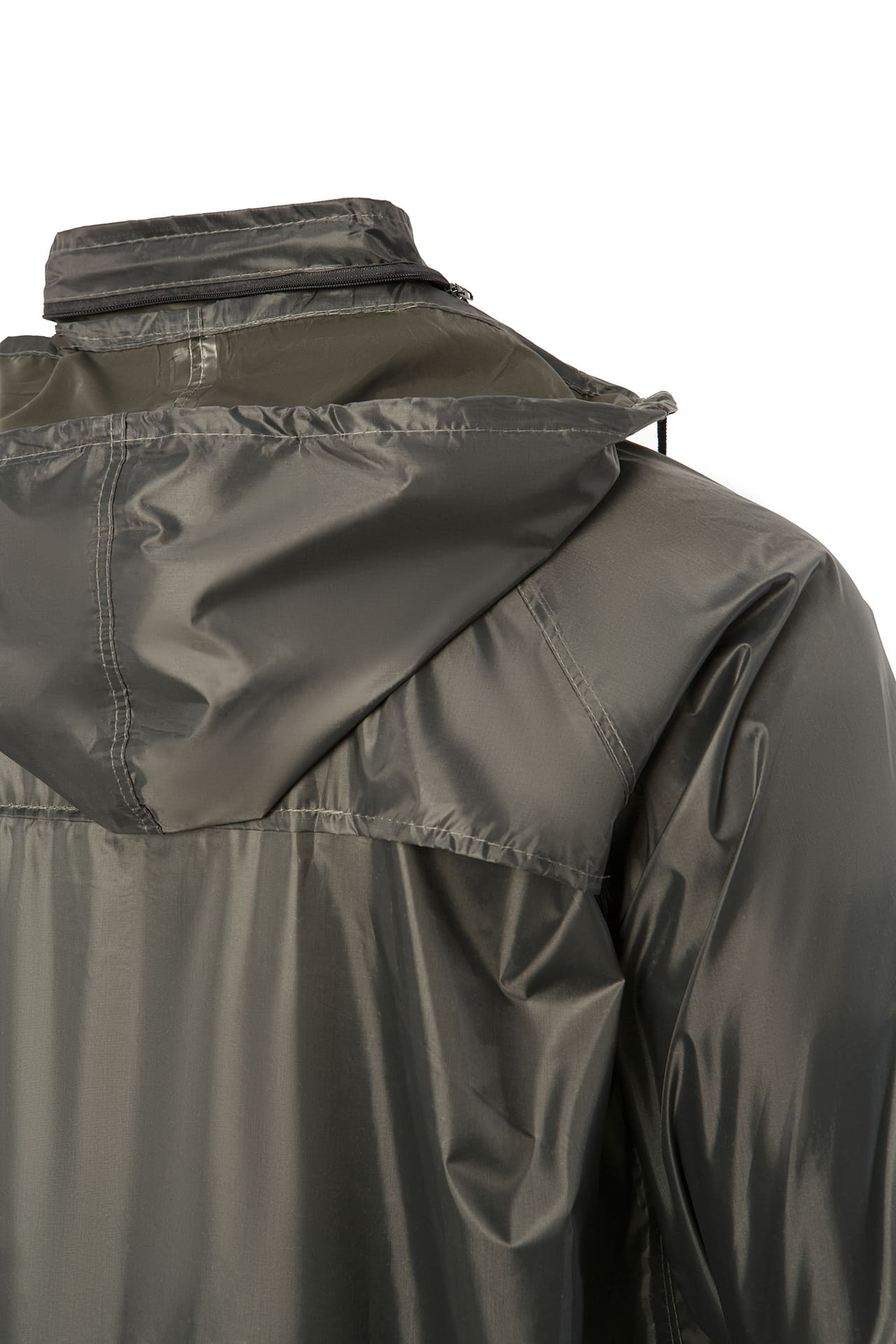 4957146 Плащ "Альбатрос ЛАЙТ" влагозащитный серый  Непромокаемая спецодежда  размер XL  - Вид №2